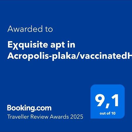 Eχquisite Apt In Acropolis-Plaka/Vaccinatedhost Athens Exterior photo